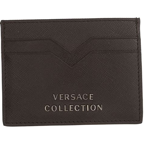 portefeuille homme versace|versace leather wallet.